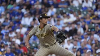 Padres' Yu Darvish set to miss 2026 season after being placed on the restricted list  taken in San Diego (San Diego Padres). Photo by David Banks-Imagn Images