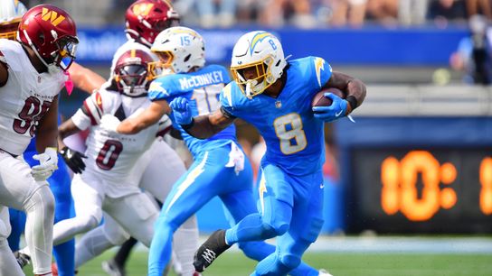Omarion Hampton nears return as Chargers open 21-day window taken at The Bolt (Los Angeles Chargers)