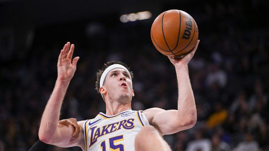 Lakers' Austin Reaves drops 51 point in State's Capital  taken at Golden 1 Center (Los Angeles Lakers)