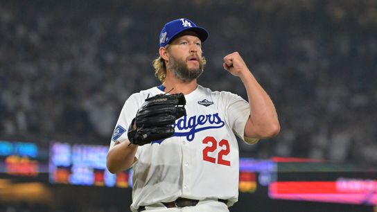 Kershaw returns for one more chapter, this time in red, white and blue taken in Los Angeles (Los Angeles Dodgers)