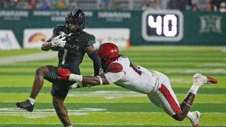 Harris’ hat trick helps power Hawai’i statement against San Diego State taken at Clarence T.C. Ching Athletics Complex (Hawaii). Photo by Marco Garcia-Imagn Images