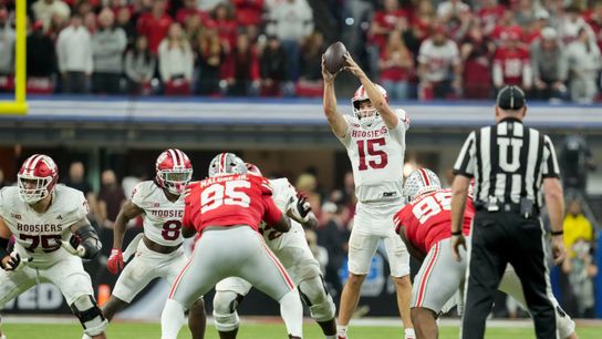 Who follows Fernando Mendoza to Las Vegas in this mock draft? taken in Las Vegas. Photo by Grace Smith/IndyStar / USA TODAY NETWORK via Imagn Images