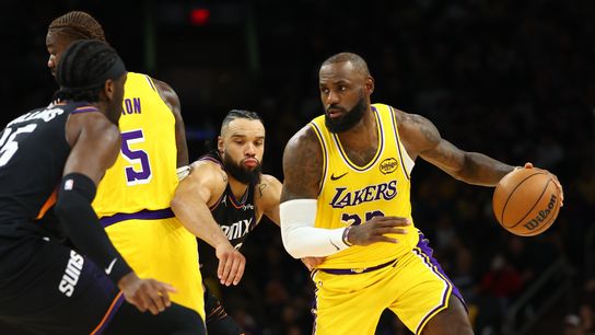 Lakers look the part until they have to guard the future taken at Mortgage Matchup Center (Los Angeles Lakers)