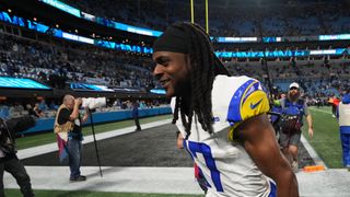 Rams prepare to face Chicago Bears in divisional round matchup taken at Rams' Practice Facility (Los Angeles Rams). Photo by Bob Donnan-Imagn Images