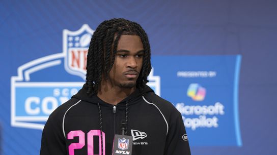 Who do the Raiders select on Day Three of the Draft? taken in Las Vegas (Las Vegas Raiders). Photo by Jacob Musselman-Imagn Imaged