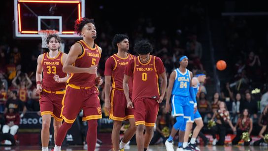 USC trio headlines early entrants as NBA announces 2026 draft candidate list taken in Los Angeles (USC). Photo by Kirby Lee-Imagn Images