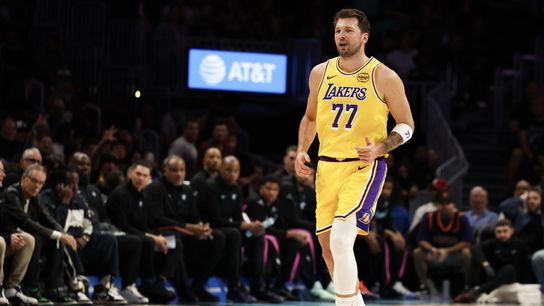 Dončić drops 60 as Lakers win eighth straight taken at Kaseya Center (Los Angeles Lakers). Photo by Isabella Frias-Imagn Images
