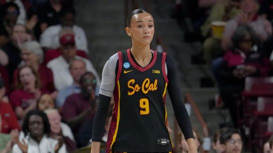 USC dismantled by South Carolina in 2nd round of NCAA tournament taken at Colonial Life Arena (USC Trojans). Photo by Ken Ruinard / USA Today Network South Carolina / USA TODAY NETWORK via Imagn Images