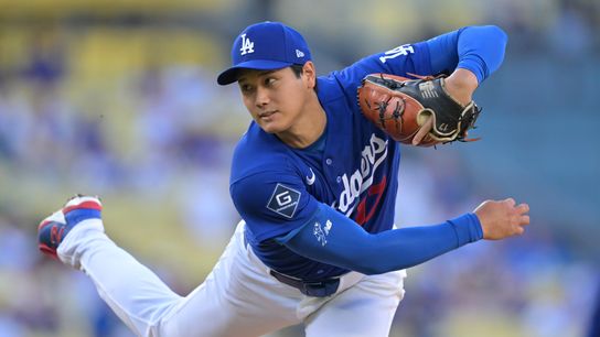Shohei Ohtani shows CY Young form in spring finale taken at Dodger Stadium (Los Angeles Dodgers). Photo by Jayne Kamin-Oncea-Imagn Images