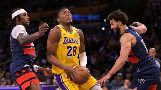 Straight Talk: Rui Hachimura on being Lakers' X factor taken at Crypto.com Arena (Los Angeles Lakers). Photo by Jayne Kamin-Oncea-Imagn Images