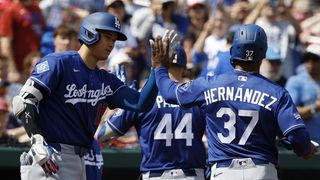 Dodgers' bat wake up in blowout win over Nationals taken at Nationals Park (Los Angeles Dodgers). Photo by Geoff Burke-Imagn Images