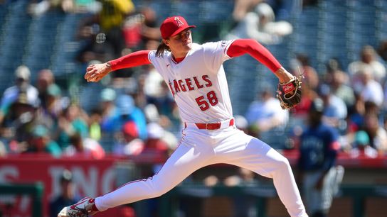 Angels promote George Klassen ahead of Sunday's matchup taken at Angel Stadium. Photo by Gary A. Vasquez-Imagn Images