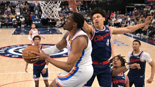 Clippers need to avoid the Thunder in playoffs taken at Intuit Dome (Los Angeles Clippers). Photo by Jayne Kamin-Oncea-Imagn Images