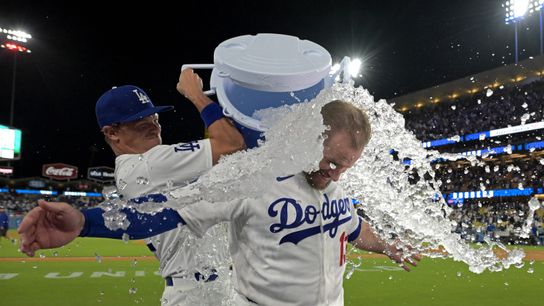 Max Muncy hits three homers, lifts Dodgers on walk-off taken at Dodger Stadium (Los Angeles Dodgers). Photo by Jayne Kamin-Oncea-Imagn Images