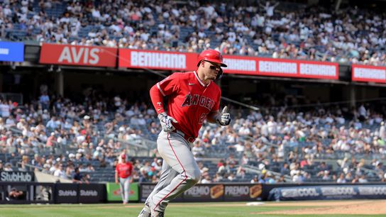 Trout’s historic series, Adell’s grand slam power Angels past Yankees 11-4 taken at Yankee Stadium (Los Angeles Angels)