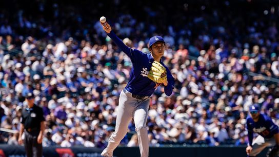 Straight Talk: Sasaki rues inability to last 5 innings, hold lead against Rockies taken at Coors Field (Los Angeles Dodgers)