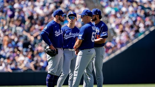 Ryan Ward's long road ends with debut at Coors Field taken at Coors Field (Los Angeles Dodgers). Photo by Isaiah J. Downing-Imagn Images