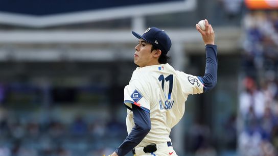 Straight Talk: Sasaki works into 6th as L.A. sticks fork in Chicago’s winning streak taken at Dodger Stadium (Los Angeles Dodgers). Photo by Kiyoshi Mio-Imagn Images
