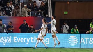 Hollingshead's stoppage-time equalizer saves a point for LAFC in San Diego taken at Snapdragon Stadium (LAFC). Photo by Chadd Cady-Imagn Images