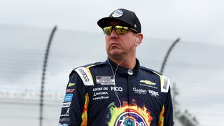 Kyle Busch, Las Vegas native and NASCAR icon, dies at 41 taken in Las Vegas (NASCAR). Photo by Matthew O'Haren-Imagn Images