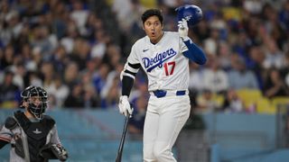 Dodgers' offensive funk continues in blowout loss to Giants taken at Dodger Stadium (Los Angeles Dodgers). Photo by Jayne Kamin-Oncea-Imagn Images
