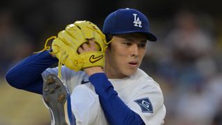 Straight Talk: So-so Sasaki not close to what he wants to be, L.A. sputters taken at Dodger Stadium (Los Angeles Dodgers). Photo by  Jayne Kamin-Oncea-Imagn Images