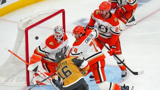 Golden Knights survive war of attrition, push Ducks to brink in Game Five taken at T-Mobile Arena (Vegas Golden Knights)