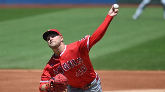 Angels bats continue slumping, swept by Guardians 