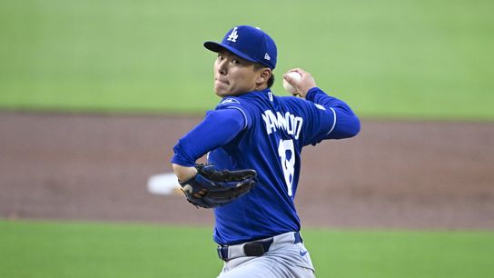 Dodgers waste strong Yamamoto start in loss to Padres taken at Petco Park (Los Angeles Dodgers). Photo by Denis Poroy-Imagn Images