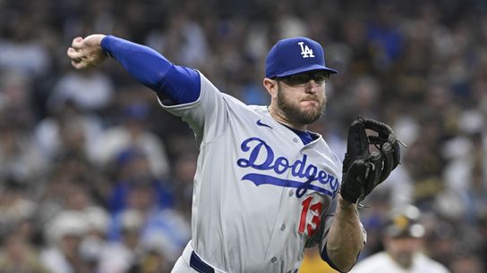 Max Muncy's X-Rays negative as Dodgers fall to Brewers taken at American Family Field (Los Angeles Dodgers). Photo by Michael McLoone-Imagn Images