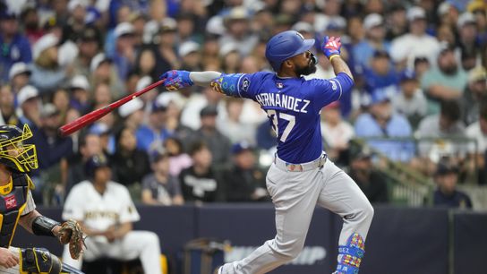 Sasaki settles in, Hernández delivers career night in Dodgers win taken at American Family Field (Los Angeles Dodgers)