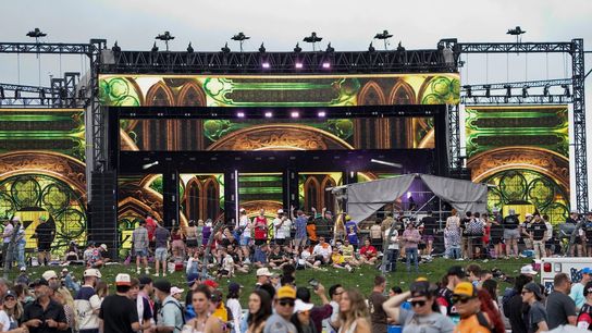The Snake Pit on Sunday, May 24, 2026, during the 110th running of the Indianapolis 500 at Indianapolis Motor Speedway.