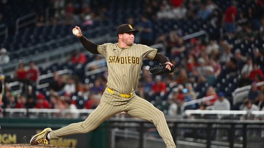 Merrill’s go-ahead blast lifts Padres past Nationals 7-5 taken at Nationals Park. (San Diego Padres). Photo by Brad Mills-Imagn Images