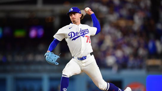 Justin Wrobleski dominates Phillies as Dodgers win sixth straight taken at Dodger Stadium (Los Angeles Dodgers). Photo by Gary A. Vasquez-Imagn Images