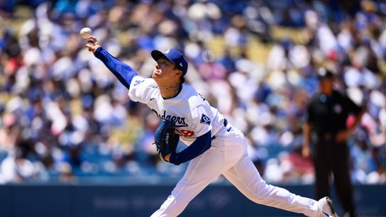 Straight Talk: Confident Yamamoto whiffs 10, picks up 5th victory taken at Dodger Stadium (Los Angeles Dodgers). Photo by William Liang-Imagn Images
