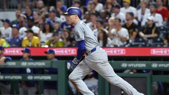 Dodgers erupt for 10-run seventh, rout Pirates as Freeman reaches 2,500 hits taken at PNC Park (Los Angeles Dodgers). Photo by Charles LeClaire-Imagn Images