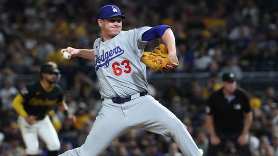 Kyle Hurt lives up to his name as Dodgers fall to the Pirates taken at PNC Park (Los Angeles Dodgers). Photo by Charles LeClaire-Imagn Images