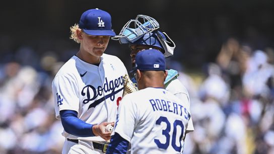 Emmet Sheehan struggles again as Orioles rout Dodgers taken at Dodger Stadium (Los Angeles Dodgers). Photo by Jonathan Hui-Imagn Images
