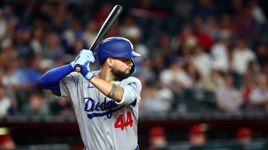 Los Angeles Dodgers outfielder Andy Pages against the Arizona Diamondbacks at Chase Field. Los Angeles Dodgers outfielder Andy Pages against the Arizona Diamondbacks at Chase Field.
