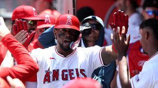 Series Preview: Angels take on another series against Athletics taken at Angel Stadium (Los Angeles Angels). Photo by Kiyoshi Mio - Imagn Images