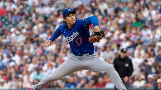 Betts homers for No. 300, Ohtani dominates after early trouble taken at Target Field (Los Angeles Dodgers). Photo by Jesse Johnson-Imagn Images