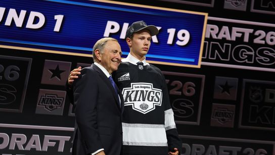 Kings trade down, select Swedish forward Elton Hermansson with first-round pick taken at Toyota Sports Performance Center (Los Angeles Kings)