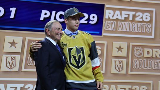 The rationale behind turning Pavel Dorofeyev into Juho Piiparinen and draft picks taken at KeyBank Center (Vegas Golden Knights). Photo by Timothy T. Ludwig-Imagn Images