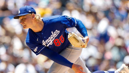 Dodgers ride Sheehan's strong start to win over Padres taken at Petco Park (Los Angeles Dodgers). Photo by David Frerker-Imagn Images