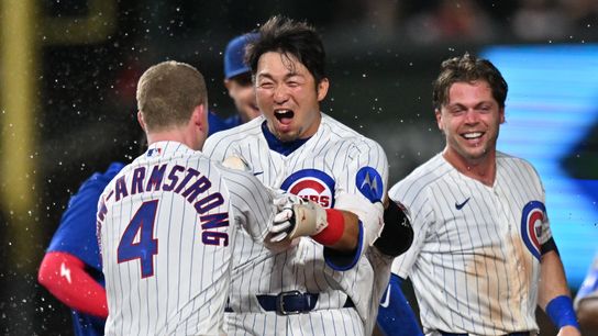 Suzuki's walk-off single hands Padres third straight loss taken at Wrigley Field (MLB). Photo by Patrick Gorski-Imagn Images