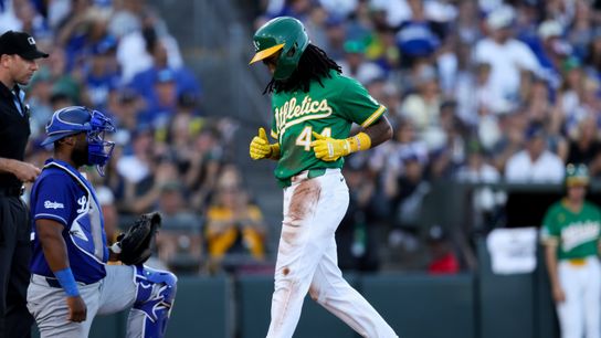 Charlie Barnes eats seven innings as Dodgers fall to A's taken at Sutter Health Park (Los Angeles Dodgers). Photo by Sergio Estrada-Imagn Images