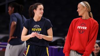 Caitlin Clark mania invades LA amid lawmakers calls for her protection taken at Crypto.com Arena (Los Angeles Sparks). Photo by Kiyoshi Mio-Imagn Images