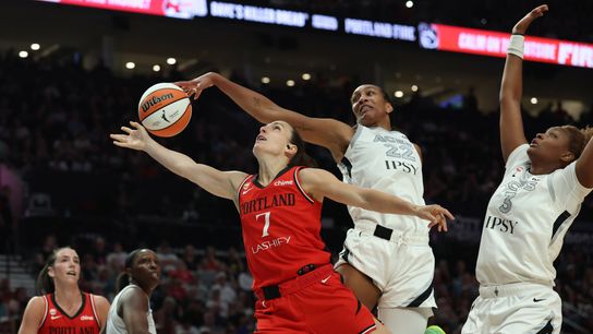 A’ja Wilson’s return galvanizes Aces to convincing win over Fire taken at Moda Center (Las Vegas Aces). Photo by Soobum Im-Imagn Images