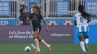 Angel City dominates 2-0 against Chicago Stars on the road taken at Martin Stadium (Angel City FC). Photo by David Banks-Imagn Images