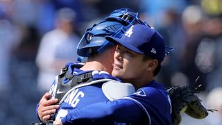Straight Talk: Yamamoto in complete control, goes distance for first time  taken at Yankee Stadium (Los Angeles Dodgers). Photo by Brad Penner-Imagn Images